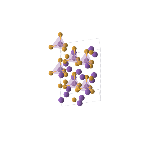 Crystal structure of K3SbSe4 (trigonal, R3c (No. 161))