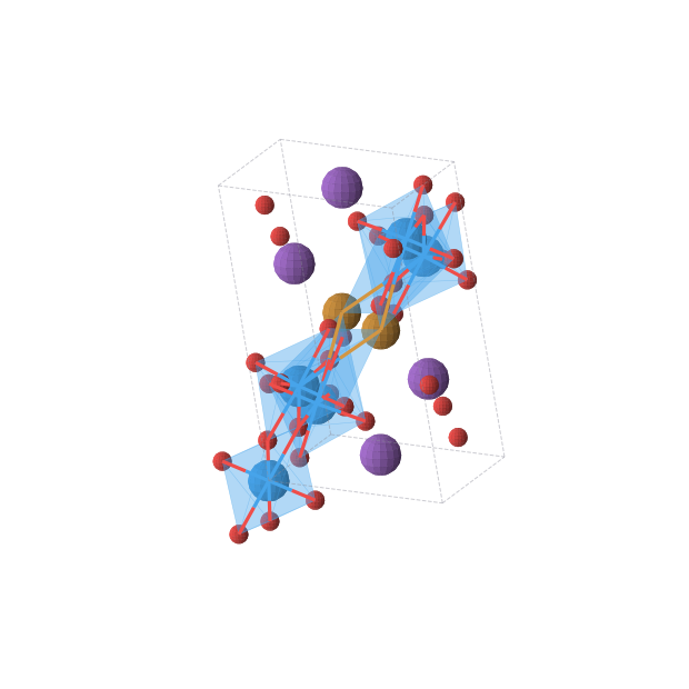 Crystal structure of K4O21Te2U5 (triclinic, P-1 (No. 2))