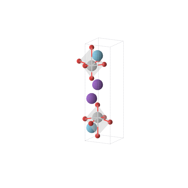 Crystal structure of K2La2O8Ti2 (tetragonal, P4/nmm (No. 129))