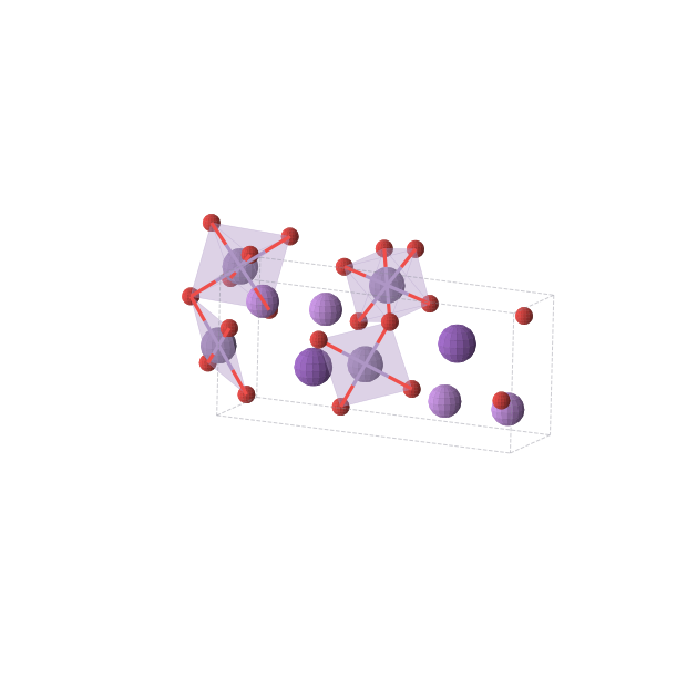 Crystal structure of KLi2Mn2O4 (monoclinic, P21/m (No. 11))