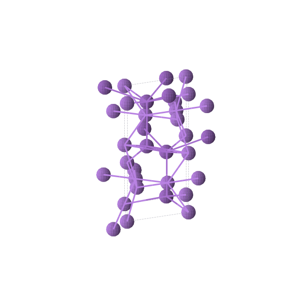 Crystal structure of KNa2 (hexagonal, P63/mmc (No. 194))