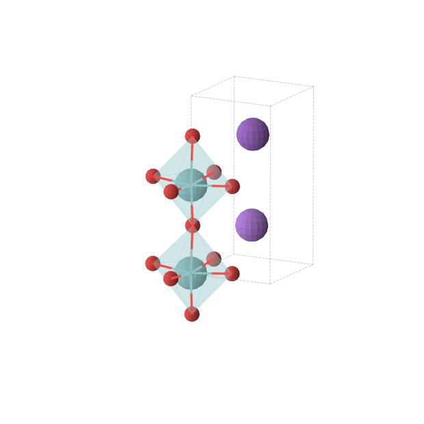 Crystal structure of KNaNb2O6 (monoclinic, Pm (No. 6))