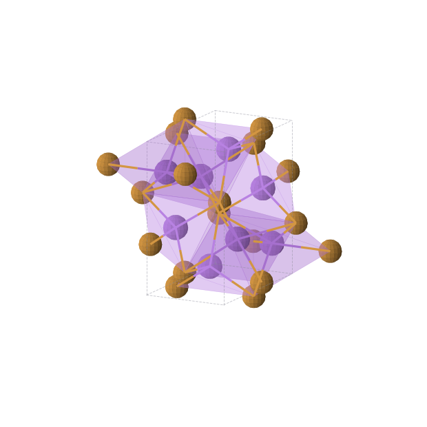 Crystal structure of KNaTe (orthorhombic, Pnma (No. 62))