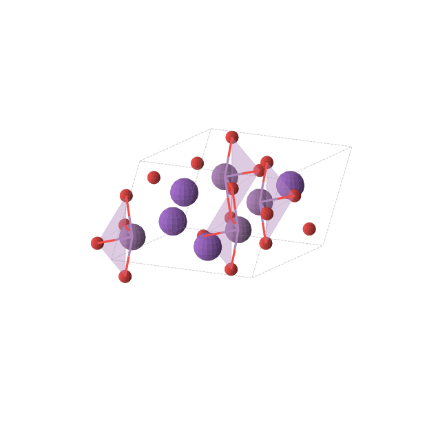 Crystal structure of KSbO2 (monoclinic, C2/c (No. 15))