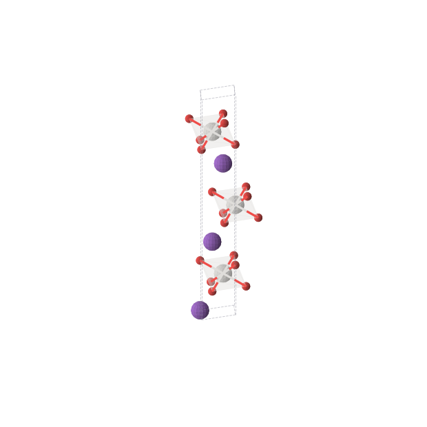 Crystal structure of KScO2 (trigonal, R-3m (No. 166))