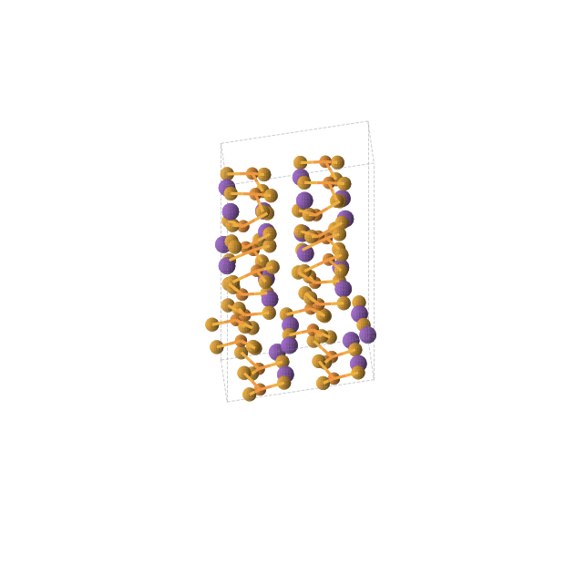 Crystal structure of KPSe3 (trigonal, P31 (No. 144))
