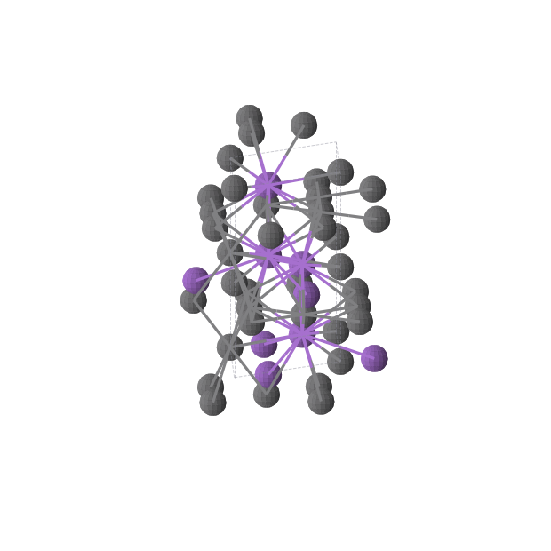 Crystal structure of KPb2 (hexagonal, P63/mmc (No. 194))