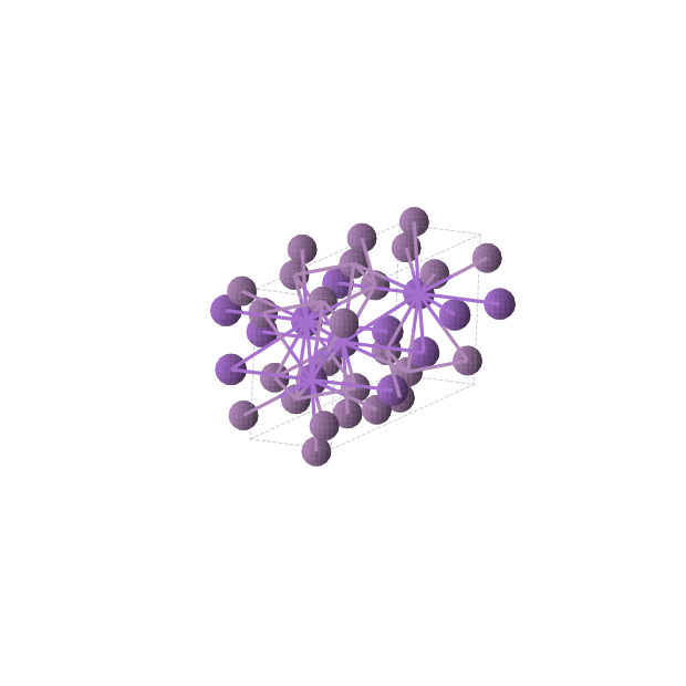 Crystal structure of KSb2 (monoclinic, C2/m (No. 12))