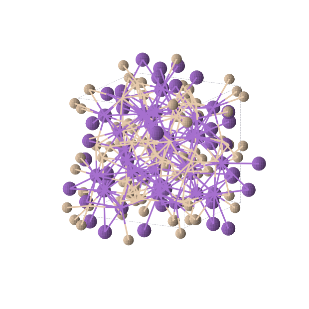 Crystal structure of KSi (cubic, P-43n (No. 218))