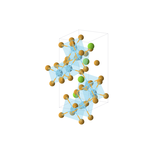 Crystal structure of La2MgSe4 (orthorhombic, Pnma (No. 62))