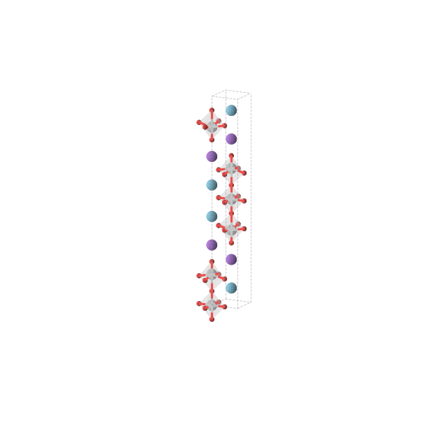 Crystal structure of La2Na2O10Ti3 (tetragonal, I4/mmm (No. 139))