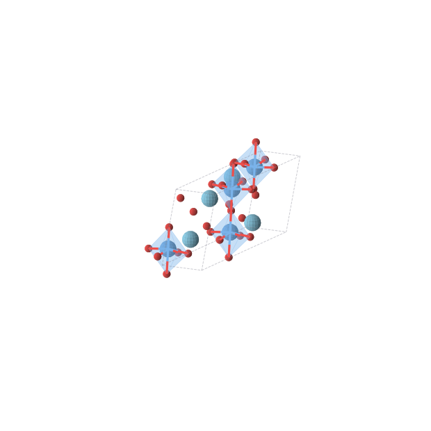Crystal structure of La2Ta2O9 (monoclinic, C2/m (No. 12))