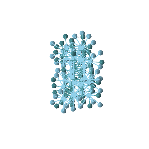 Crystal structure of La3Rh2 (trigonal, R-3 (No. 148))