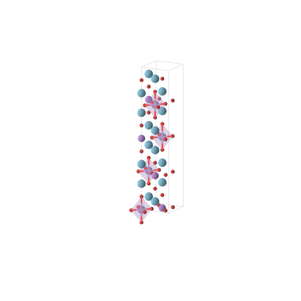 Crystal structure of La4LiMnO8 (tetragonal, I41/amd (No. 141))