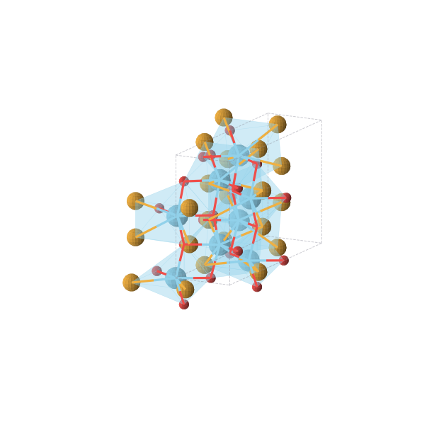 Crystal structure of La4Se3O4 (orthorhombic, Amm2 (No. 38))