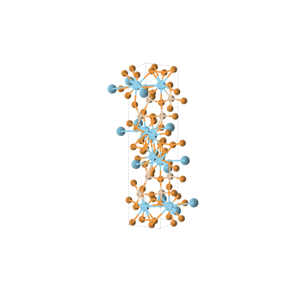 Crystal structure of LaP3Si (orthorhombic, Pna21 (No. 33))