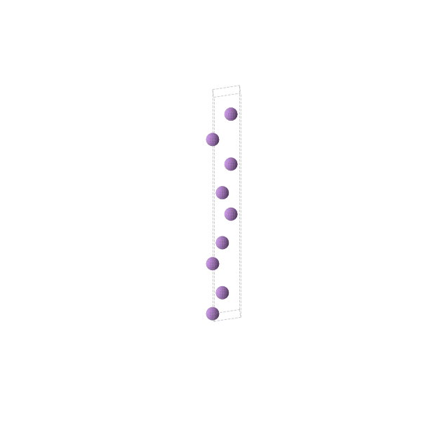 Crystal structure of Li (trigonal, R-3m (No. 166))