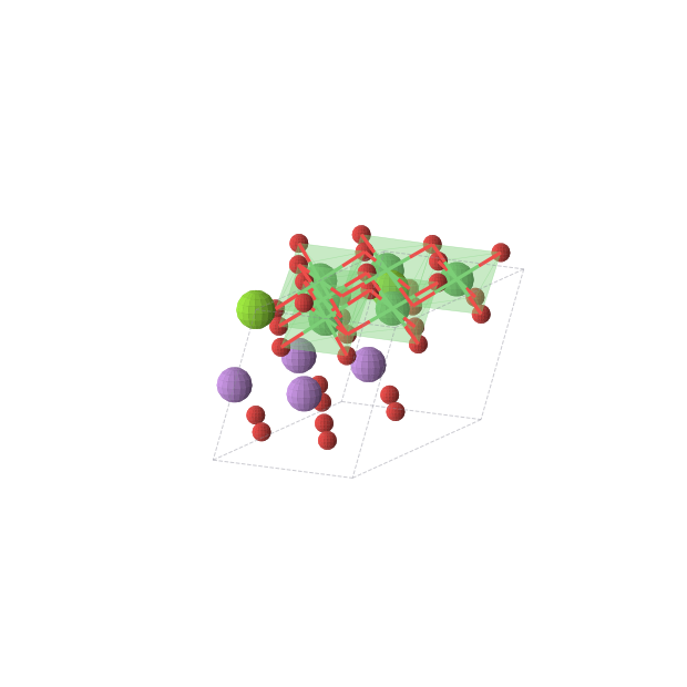 Crystal structure of Li2MgNi3O8 (monoclinic, C2/m (No. 12))