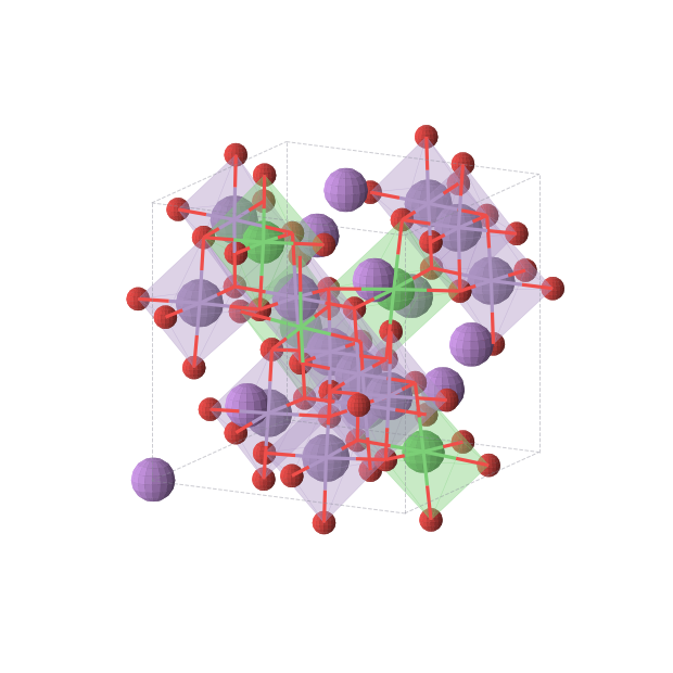 Crystal structure of Li2Mn3NiO8 (cubic, P4332 (No. 212))