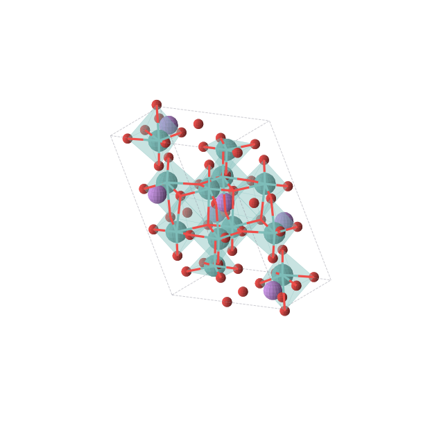 Crystal structure of Li6Mo12O39 (triclinic, P-1 (No. 2))
