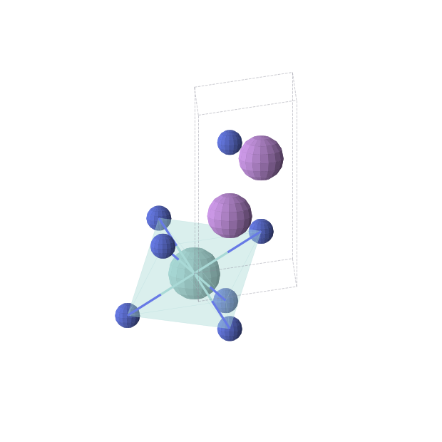 Crystal structure of Li2ZrN2 (trigonal, P-3m1 (No. 164))