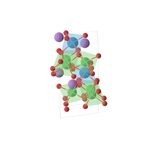 Crystal structure of Li2Ni3WO8 (hexagonal, P63mc (No. 186))