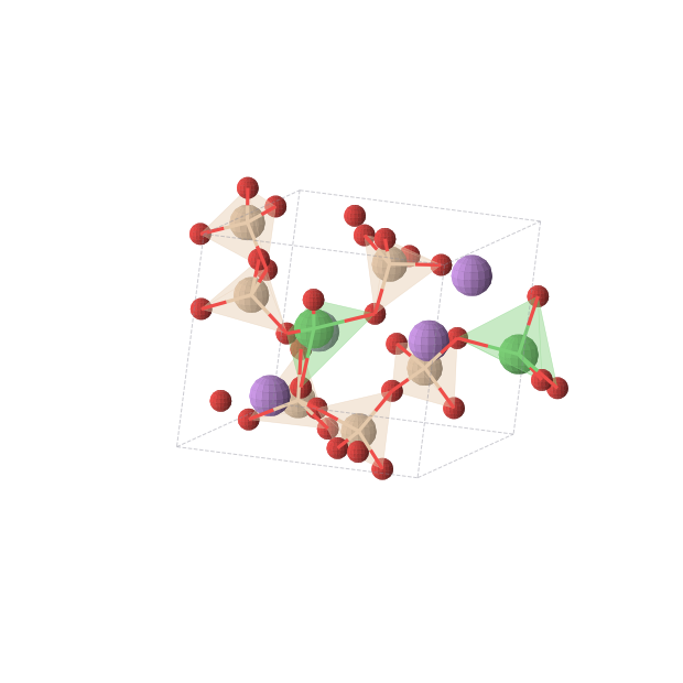 Crystal structure of Li2Si3NiO8 (monoclinic, P21 (No. 4))