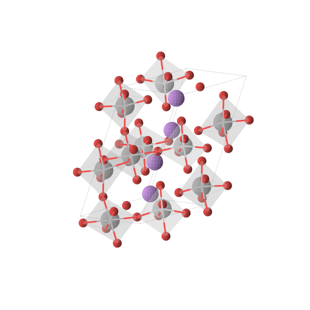 Crystal structure of Li2Ti2V3O10 (triclinic, P-1 (No. 2))