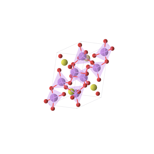 Crystal structure of Li2SO4 (monoclinic, P21/c (No. 14))