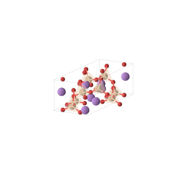 Crystal structure of Li2Si2O5 (orthorhombic, Ccc2 (No. 37))