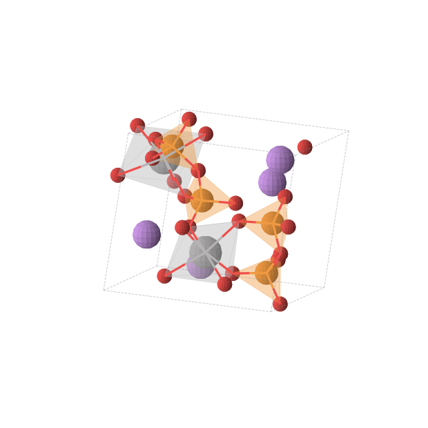 Crystal structure of Li2VP2O7 (monoclinic, P21 (No. 4))