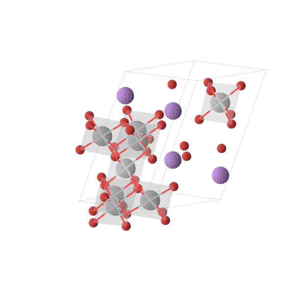 Crystal structure of Li2TiV3O8 (triclinic, P-1 (No. 2))