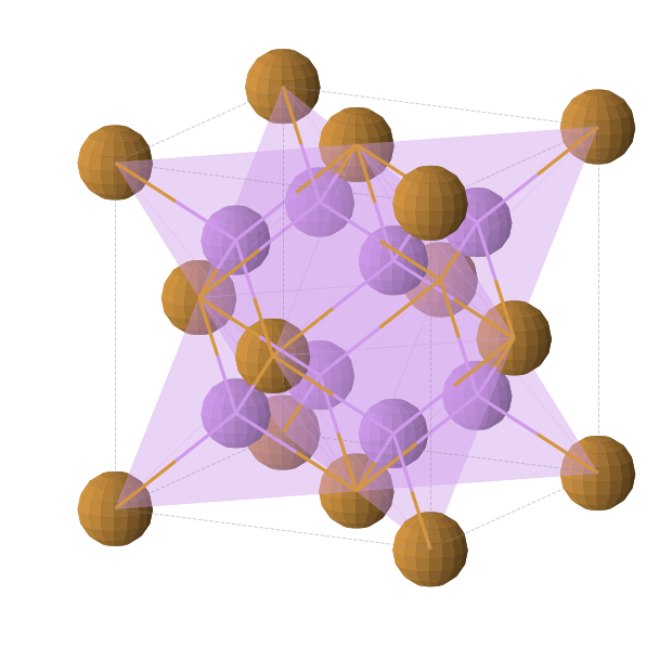Crystal structure of Li2Te (cubic, Fm-3m (No. 225))