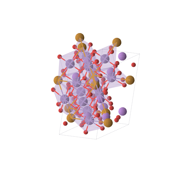 Crystal structure of Li3Mn3TeO8 (monoclinic, C2/c (No. 15))