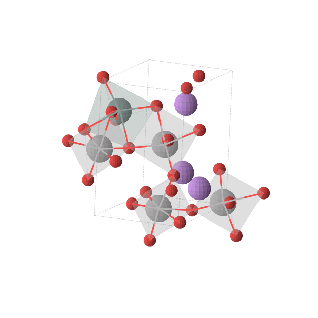 Crystal structure of Li3V4SnO12 (triclinic, P1 (No. 1))