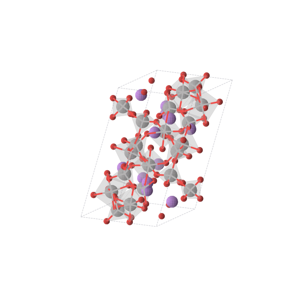 Crystal structure of Li3V5O12 (monoclinic, P21/c (No. 14))