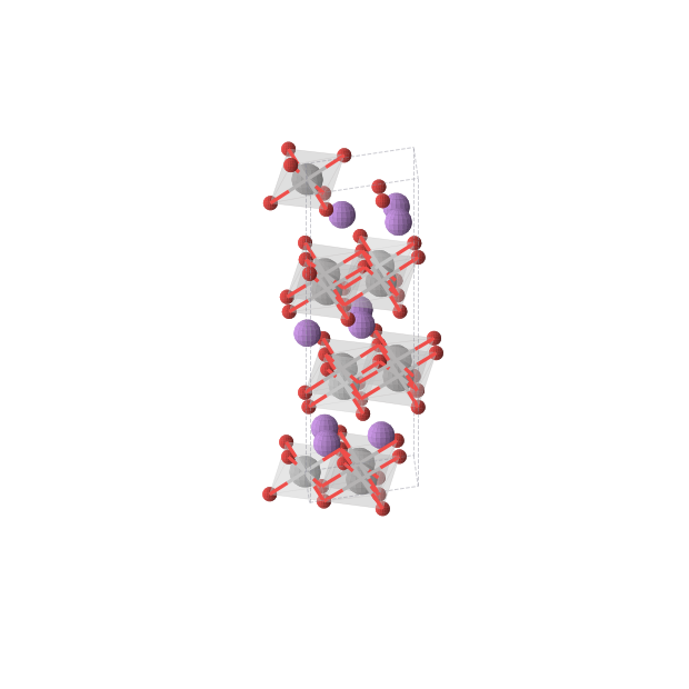 Crystal structure of Li3TiV3O8 (trigonal, R-3m (No. 166))
