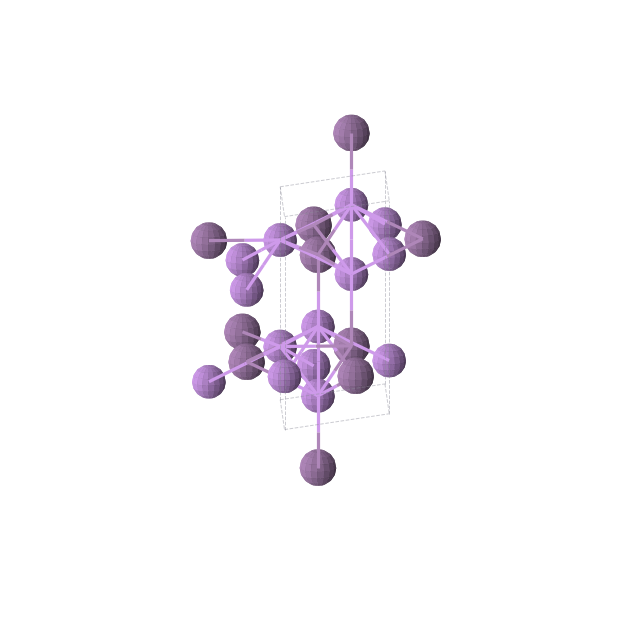 Crystal structure of Li3Sb (hexagonal, P63/mmc (No. 194))
