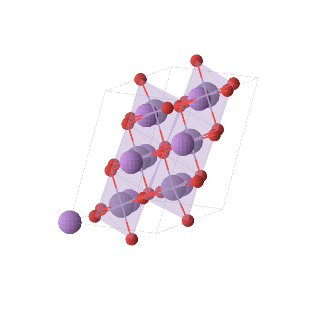 Crystal structure of Li4Mn3O7 (triclinic, P-1 (No. 2))