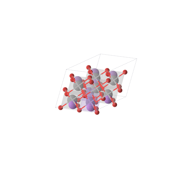 Crystal structure of Li4MnV3O8 (monoclinic, Cm (No. 8))