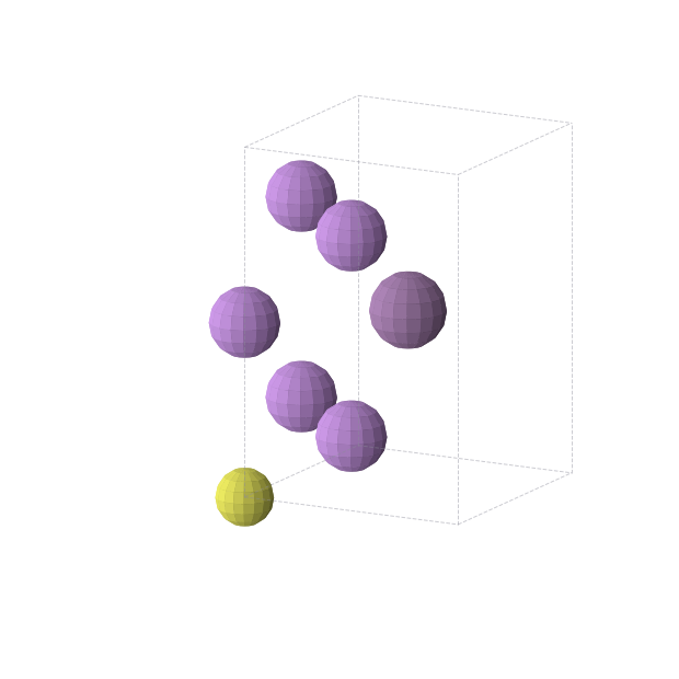 Crystal structure of Li5SbS (tetragonal, P4/mmm (No. 123))