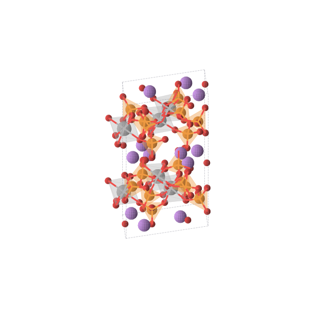 Crystal structure of Li12O58P16V6 (trigonal, P-3c1 (No. 165))