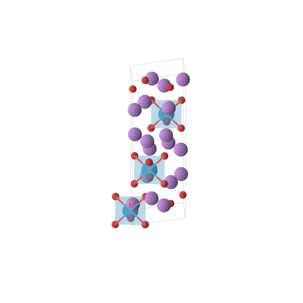 Crystal structure of Li6WO6 (trigonal, R-3 (No. 148))