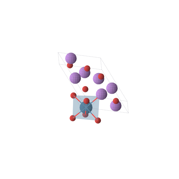 Crystal structure of Li7OsO6 (triclinic, P1 (No. 1))