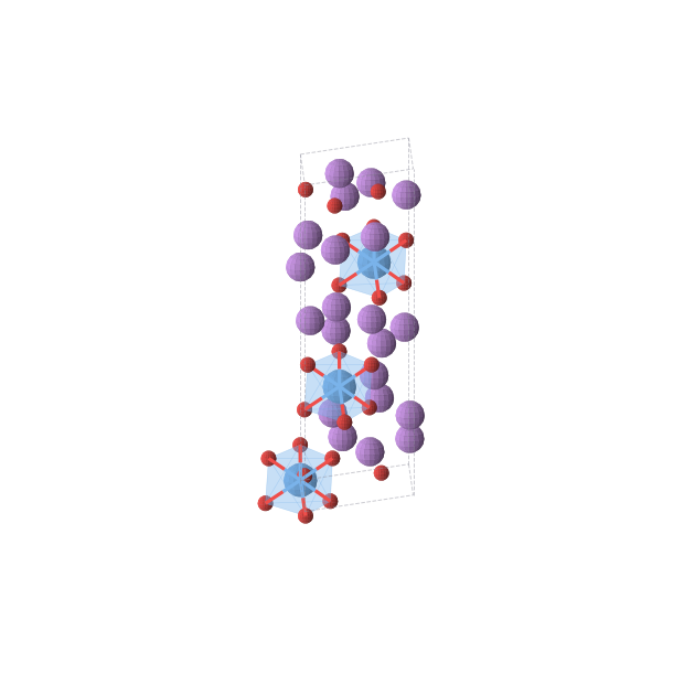 Crystal structure of Li7TaO6 (trigonal, R3 (No. 146))