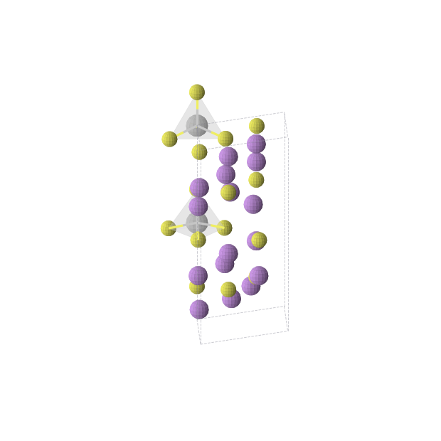 Crystal structure of Li8TiS6 (hexagonal, P63cm (No. 185))