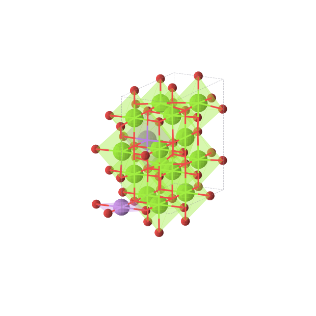 Crystal structure of NaLiMg14O15 (orthorhombic, Pmm2 (No. 25))