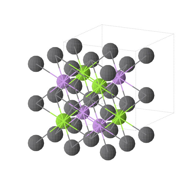 Crystal structure of LiMgPb2 (cubic, Fm-3m (No. 225))