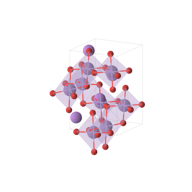 Crystal structure of LiMn2O4 (orthorhombic, Imma (No. 74))