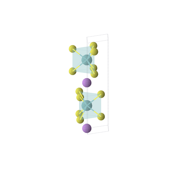Crystal structure of LiNbS2 (hexagonal, P63/mmc (No. 194))